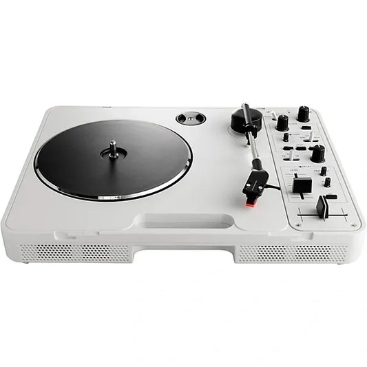 PORTABLE VINYL, BOLD CREATIVITY Built‑In Looper. Digital FX. Scratch‑Ready Fader. Battery Powered.