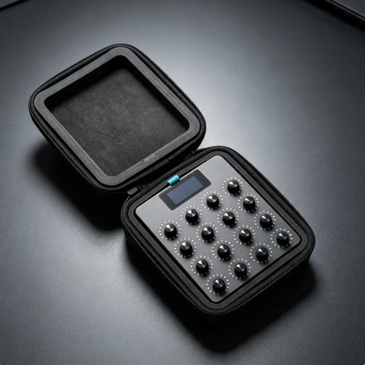 The Fluid-Touch MIDI Commander – 16 Silent Encoders, Infinite Expression 🌀