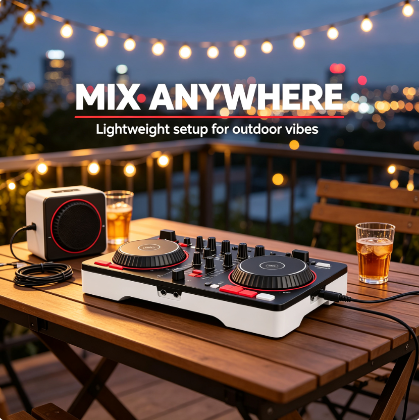 🎛️ The Ultimate 2-Deck DJ Controller